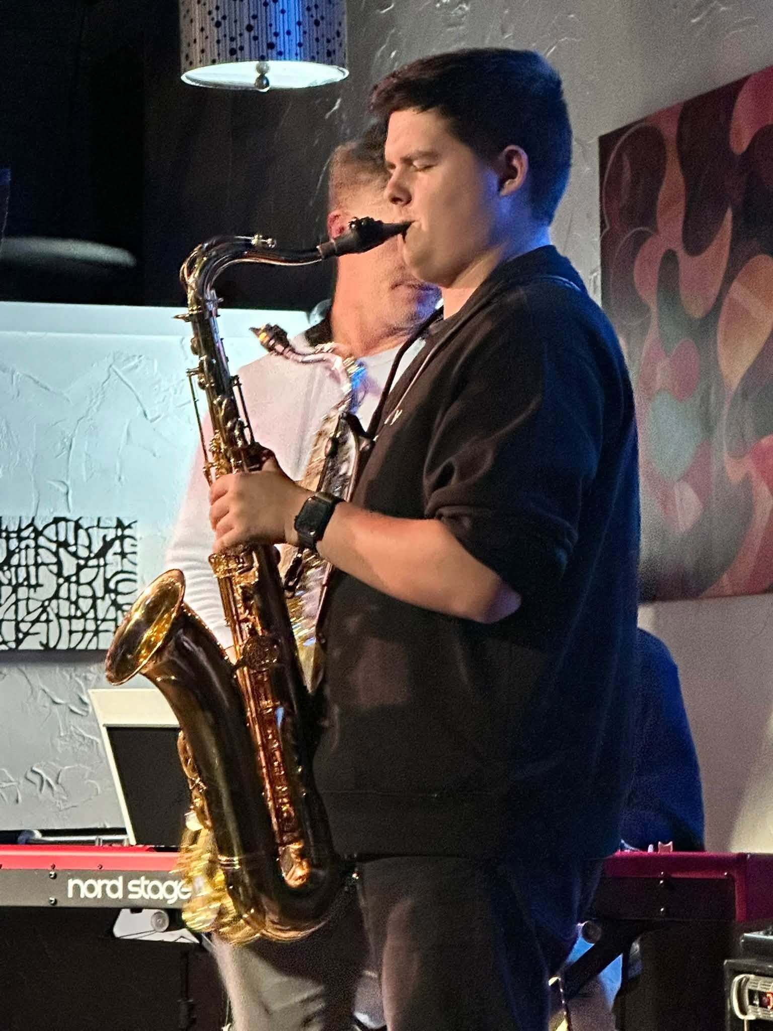 Jammers at the Jazz Forward Dayton popup jazz jam at Brightside Music and Event Venue 