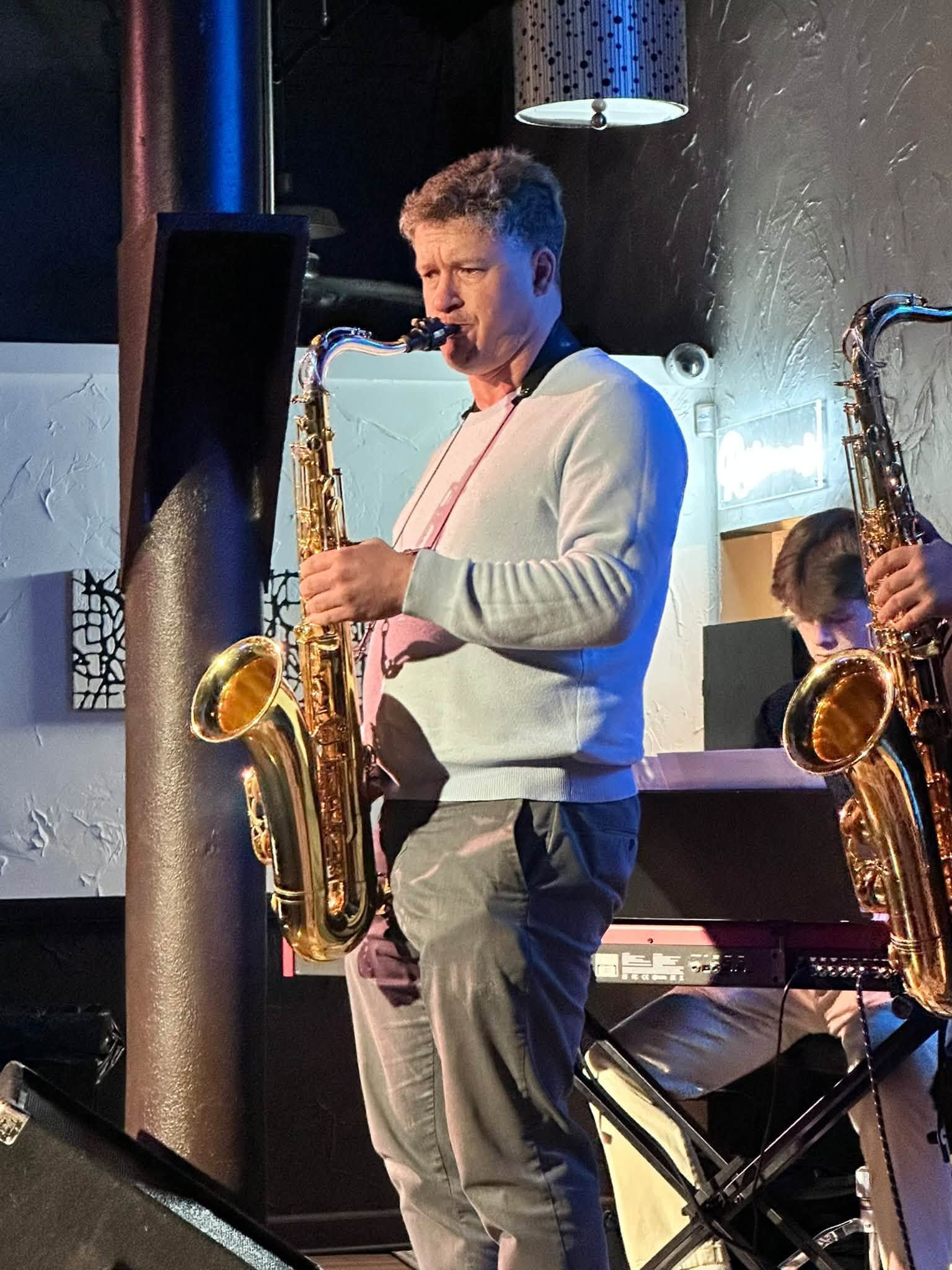 Jammers at the Jazz Forward Dayton popup jazz jam at Brightside Music and Event Venue 