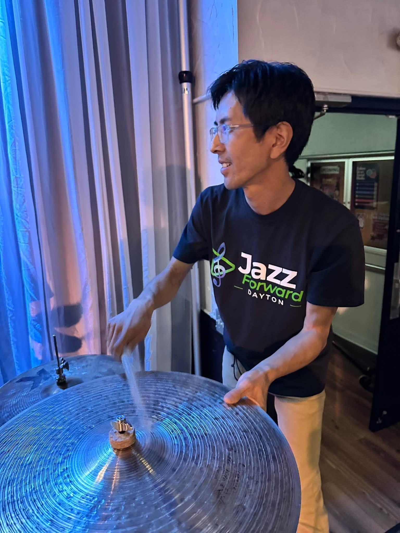 Jammers at the Jazz Forward Dayton popup jazz jam at Brightside Music and Event Venue Shohei Shibata