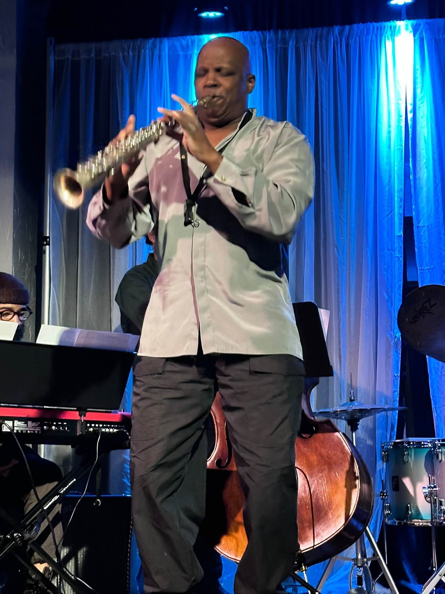 Jammers at the Jazz Forward Dayton popup jazz jam at Brightside Music and Event Venue - Byron Lockett