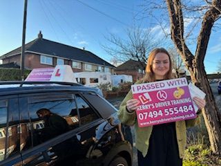 Woman holding a