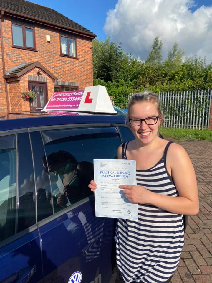 driving instructor warrington Kerrys driver training