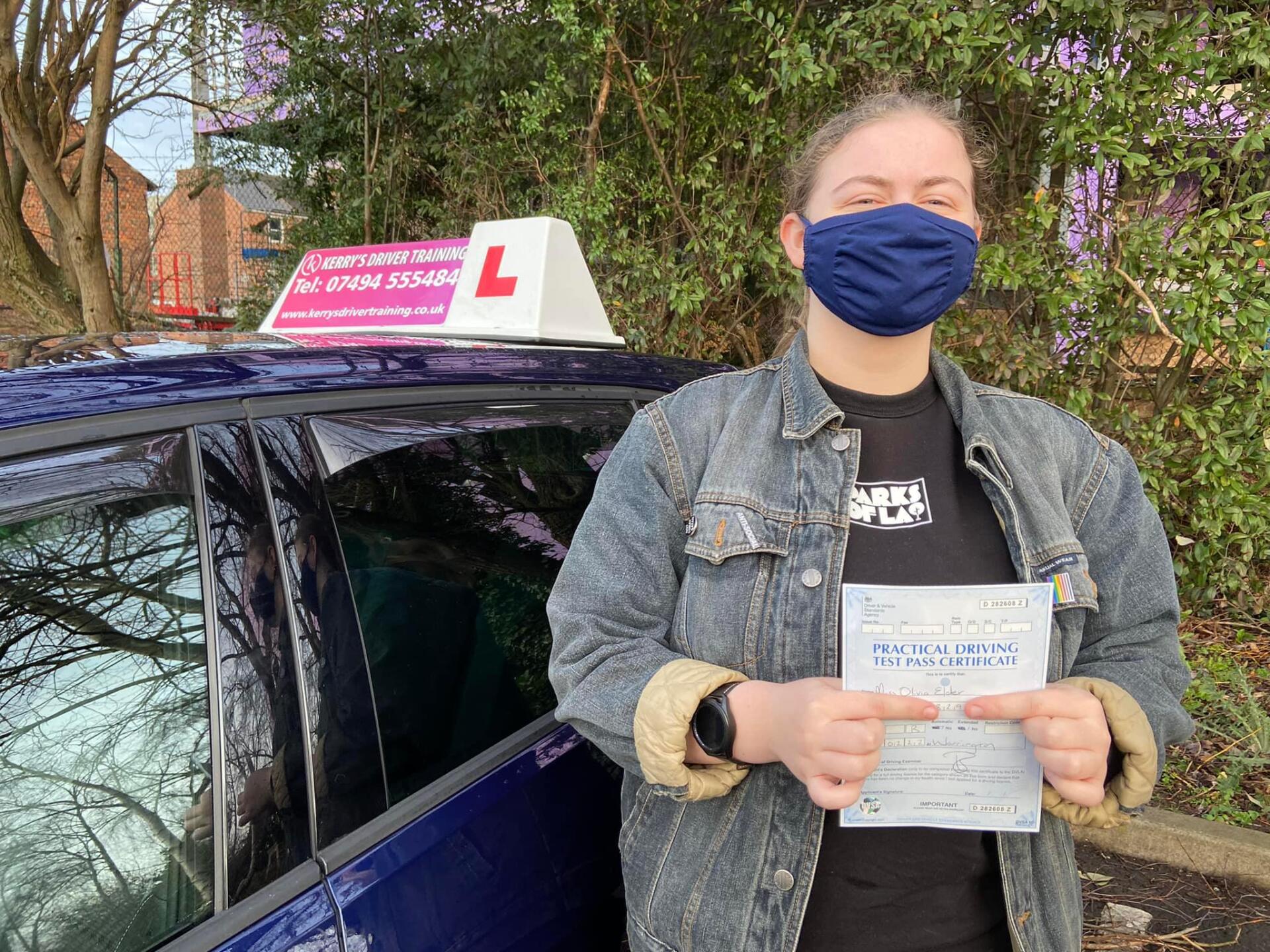 driving instructor warrington Kerrys driver training