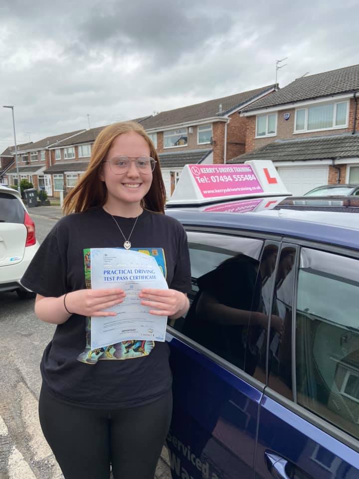 driving instructor warrington Kerrys driver training