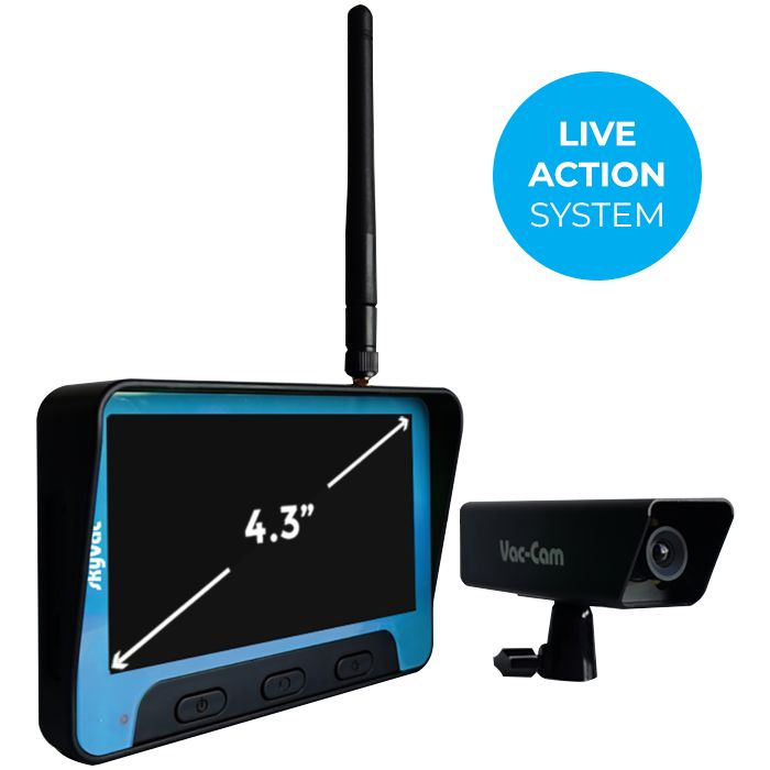 skyVac gutter inspection camera