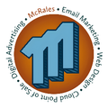 A logo for mcrales digital advertising email marketing and web design