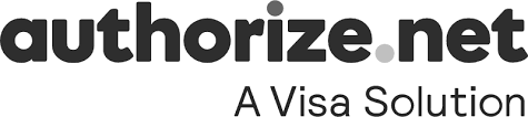 A logo for authorize.net a visa solution