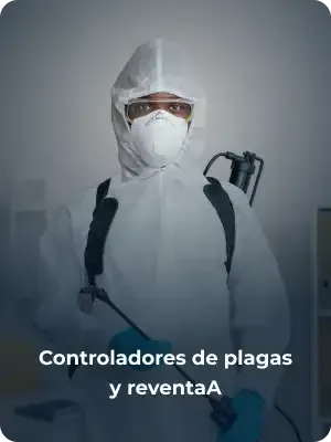Controladores de plagas y revendedores