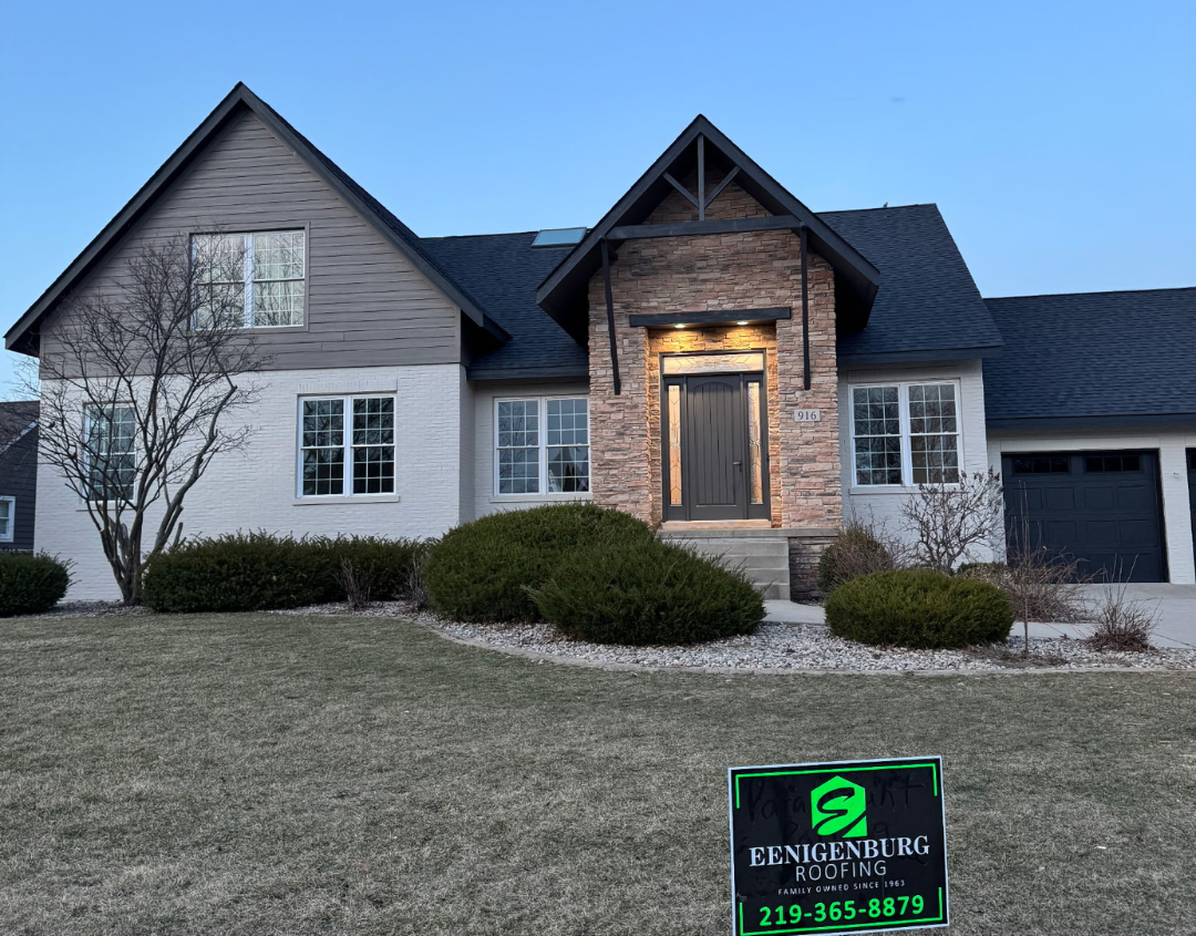 Roof leak repair in Crown Point, IN