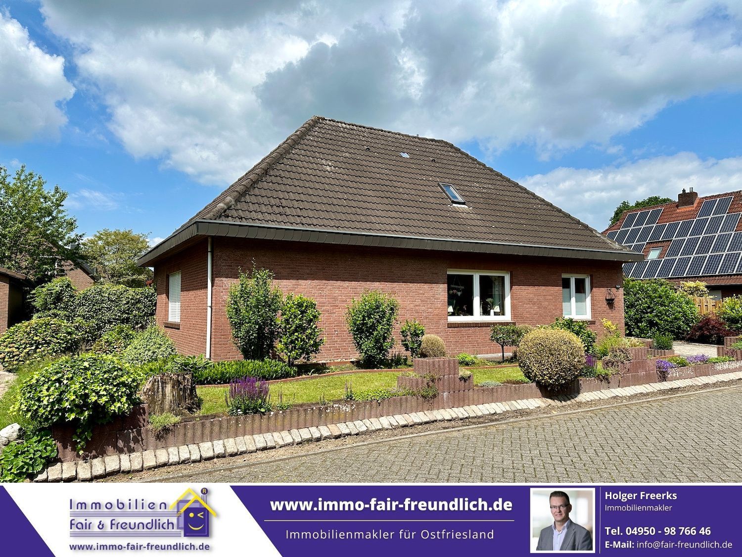 Einfamilienhaus Winkelbungalow in Hesel