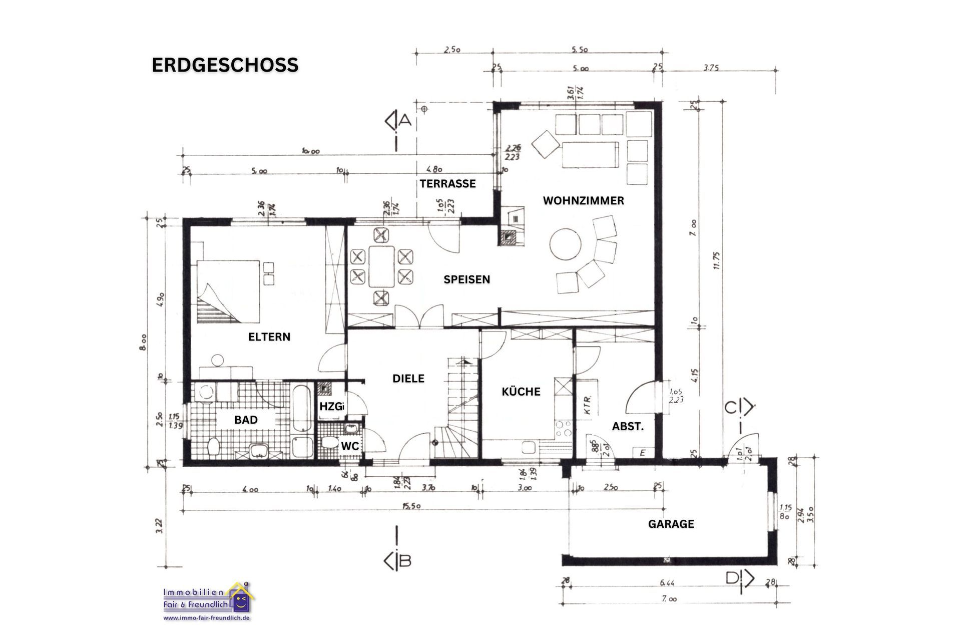 Grundriss Erdgeschoss