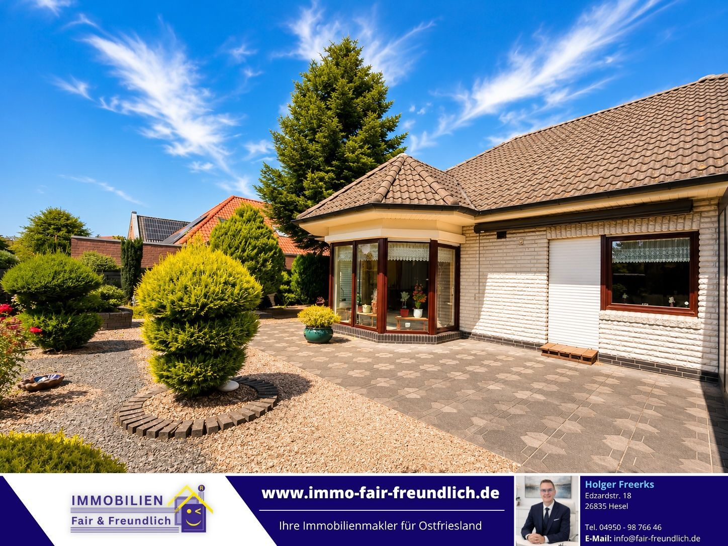 Einfamilienhaus Bungalow in Hesel