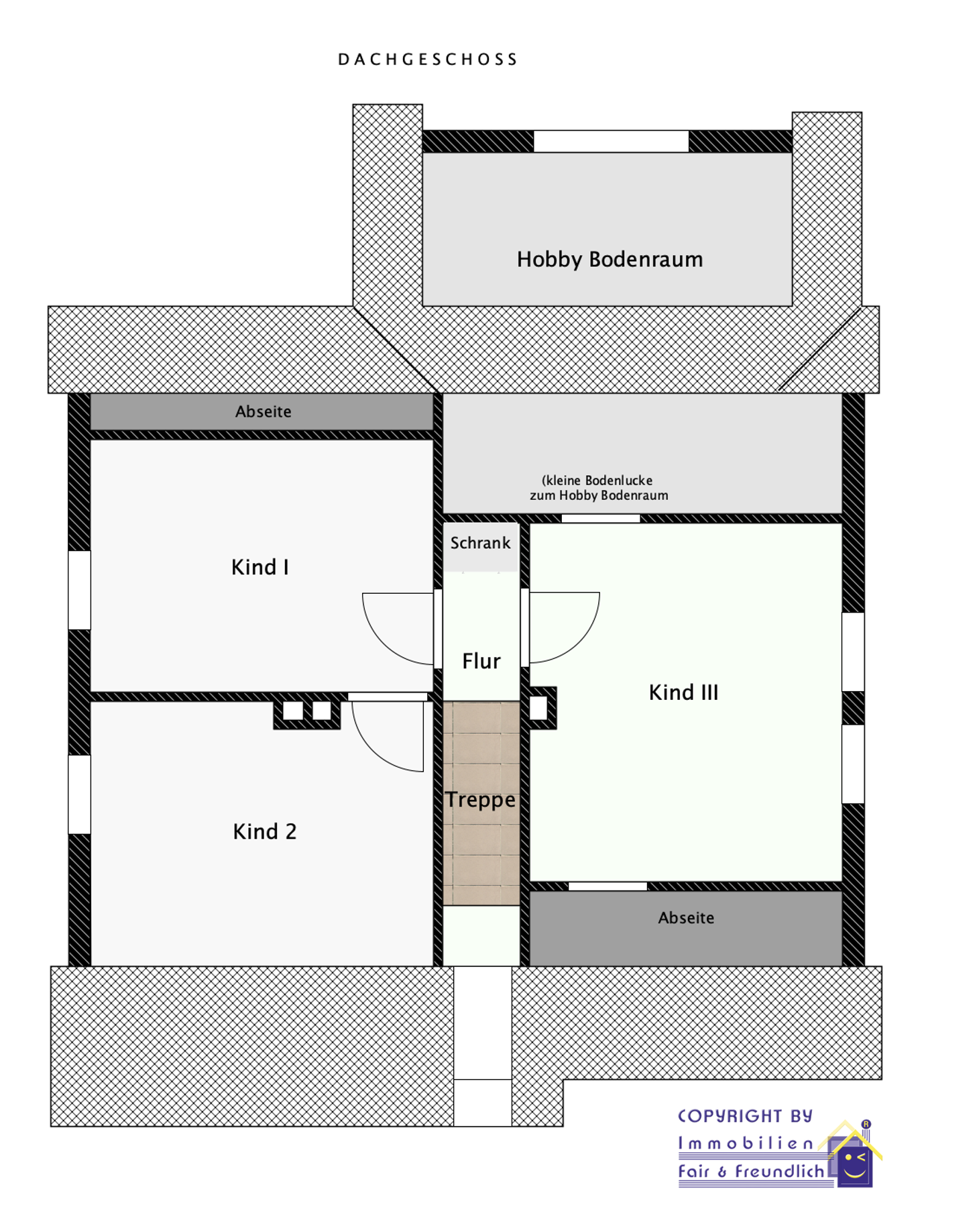 Grundriss Dachgeschoss
