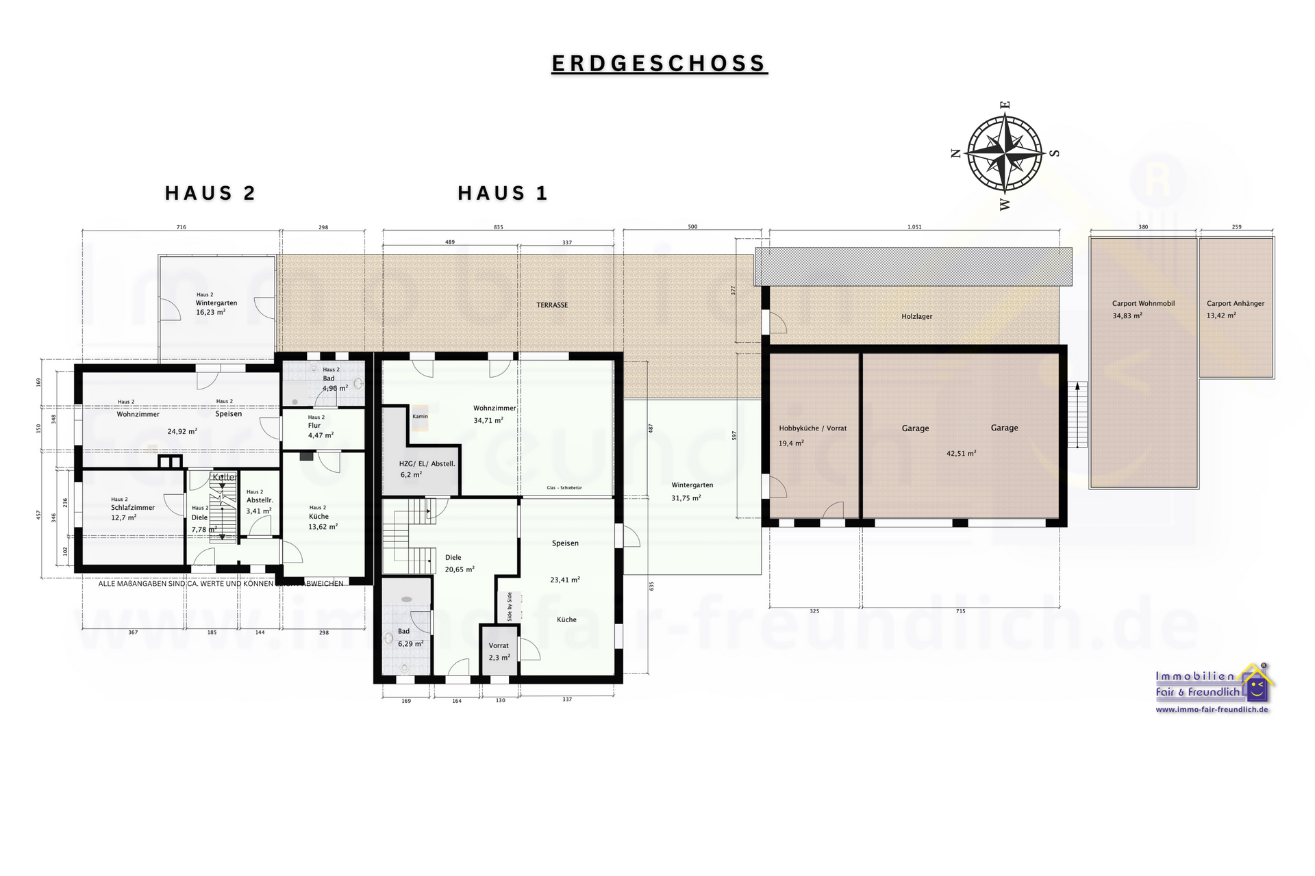 Grundriss Erdgeschoss
