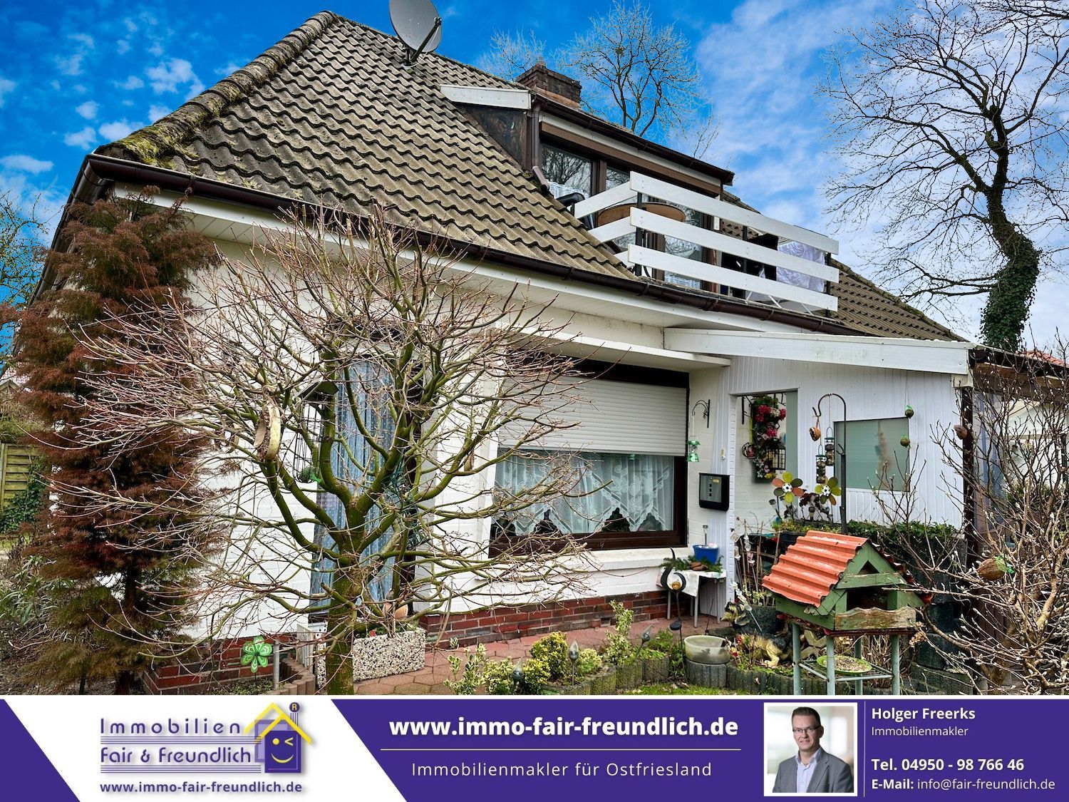 Bungalow in Aurich für Kapitalanleger