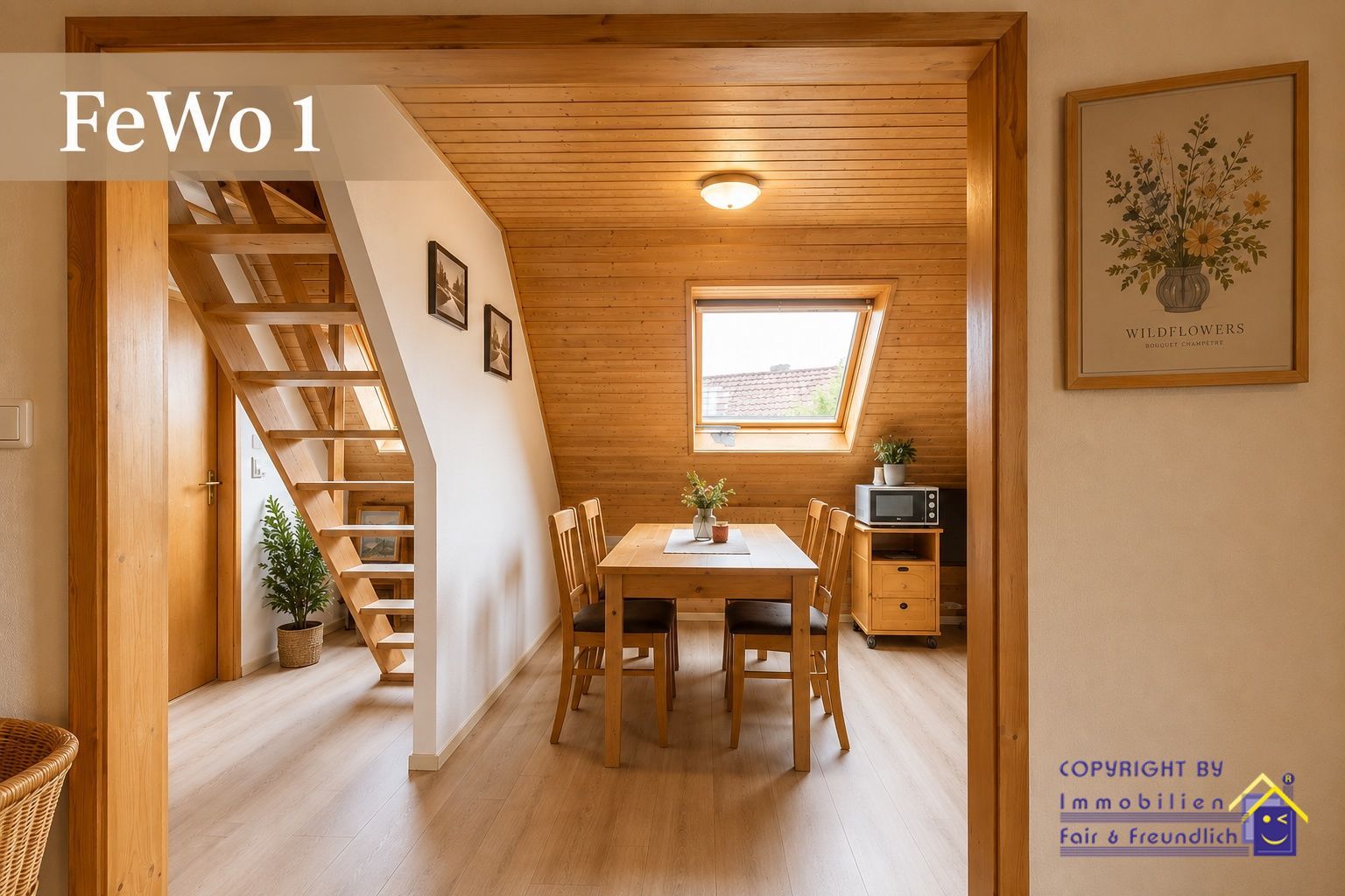 Einfamilienhaus mit 2 Ferienwohnungen in Holtland