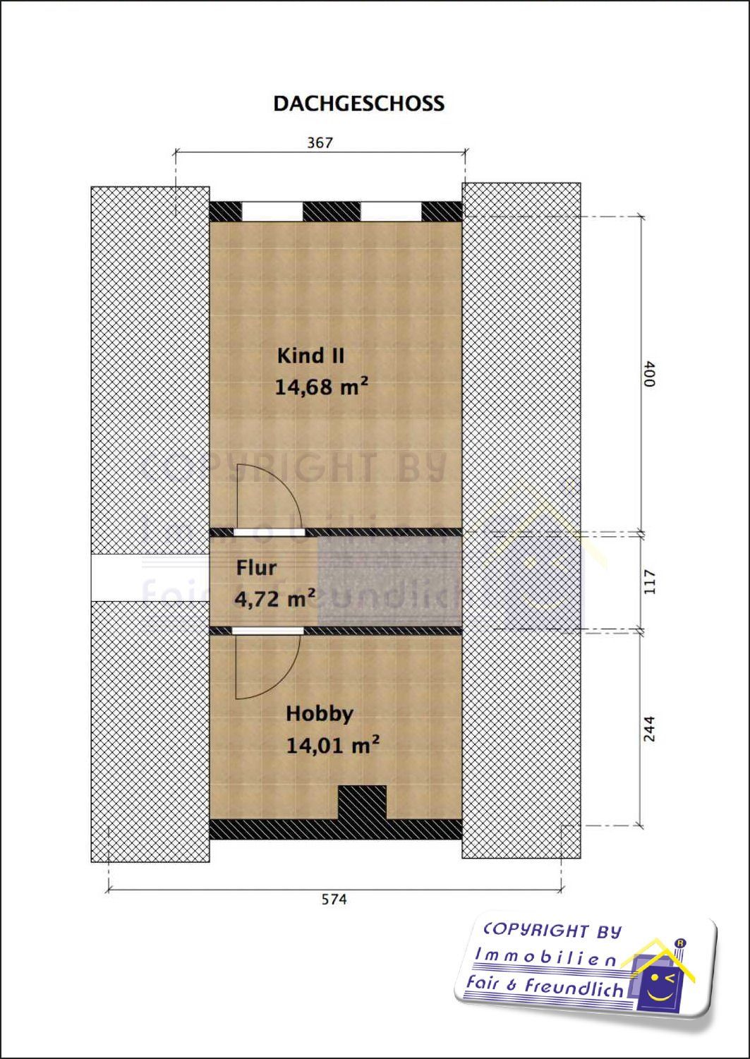 Grundriss Dachgeschoss