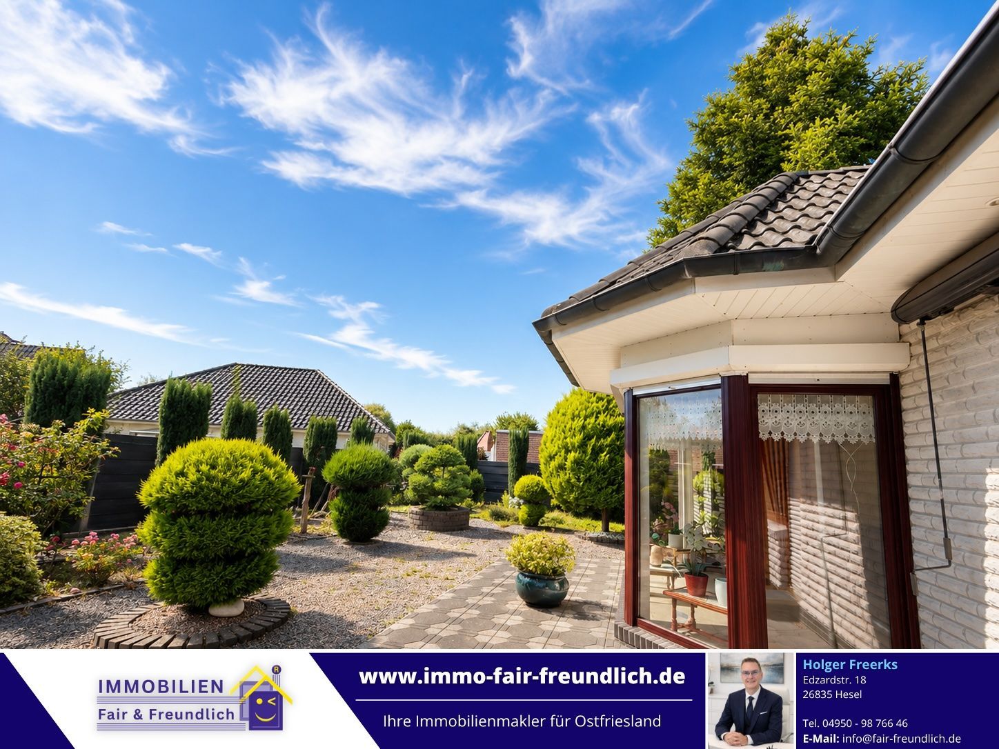 Einfamilienhaus Bungalow in Hesel