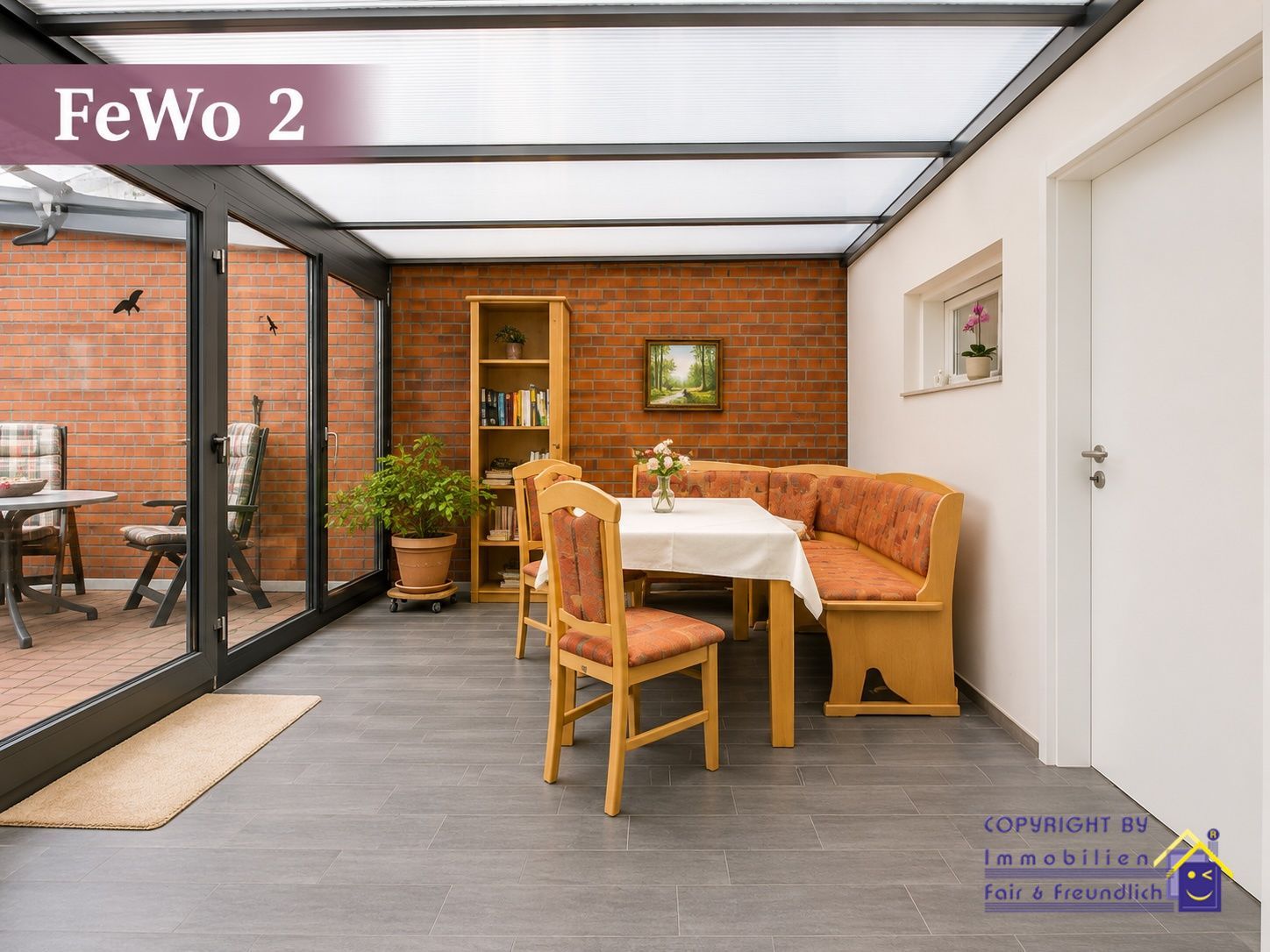 Einfamilienhaus mit 2 Ferienwohnungen in Holtland