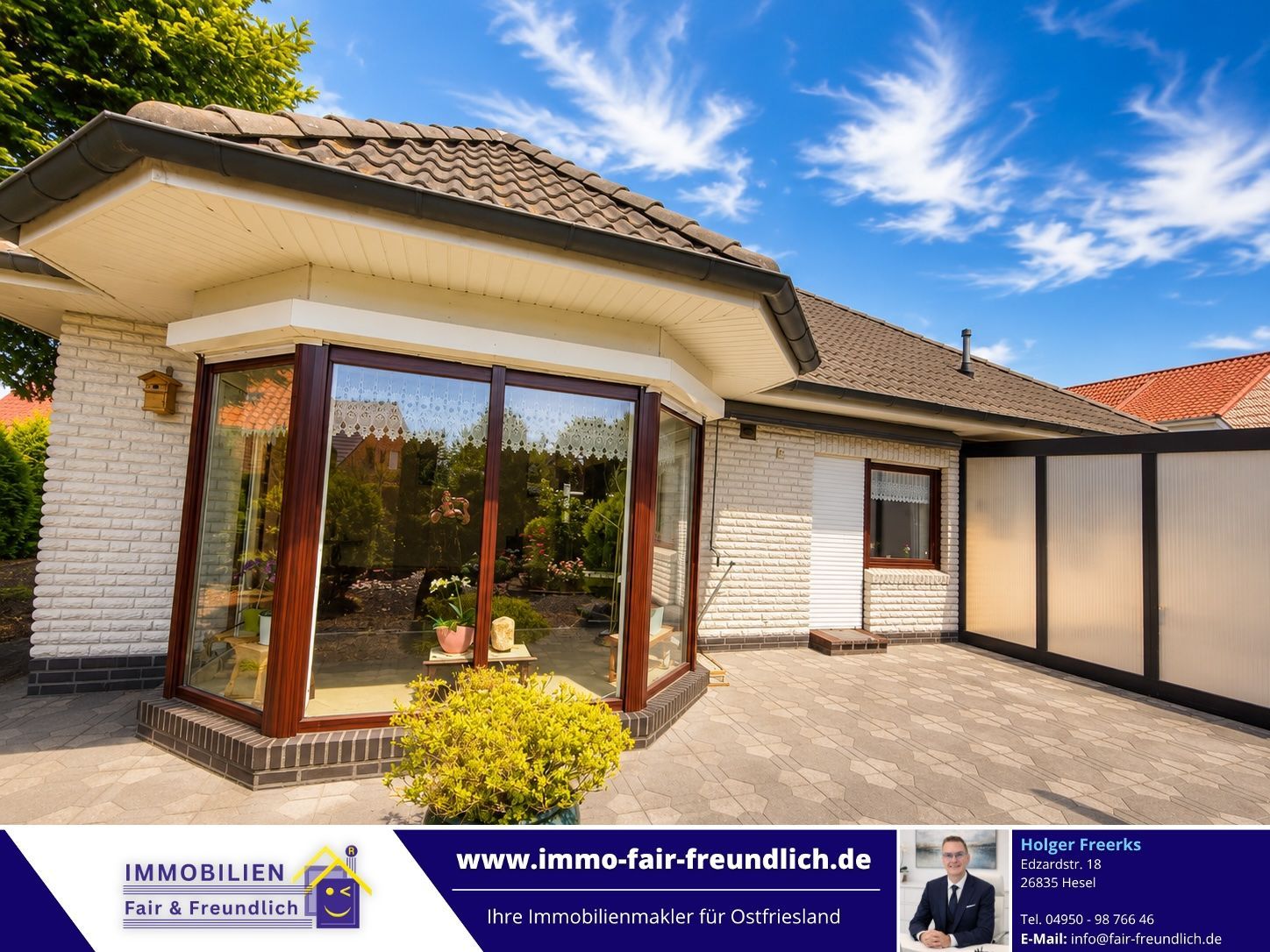 Einfamilienhaus Bungalow in Hesel