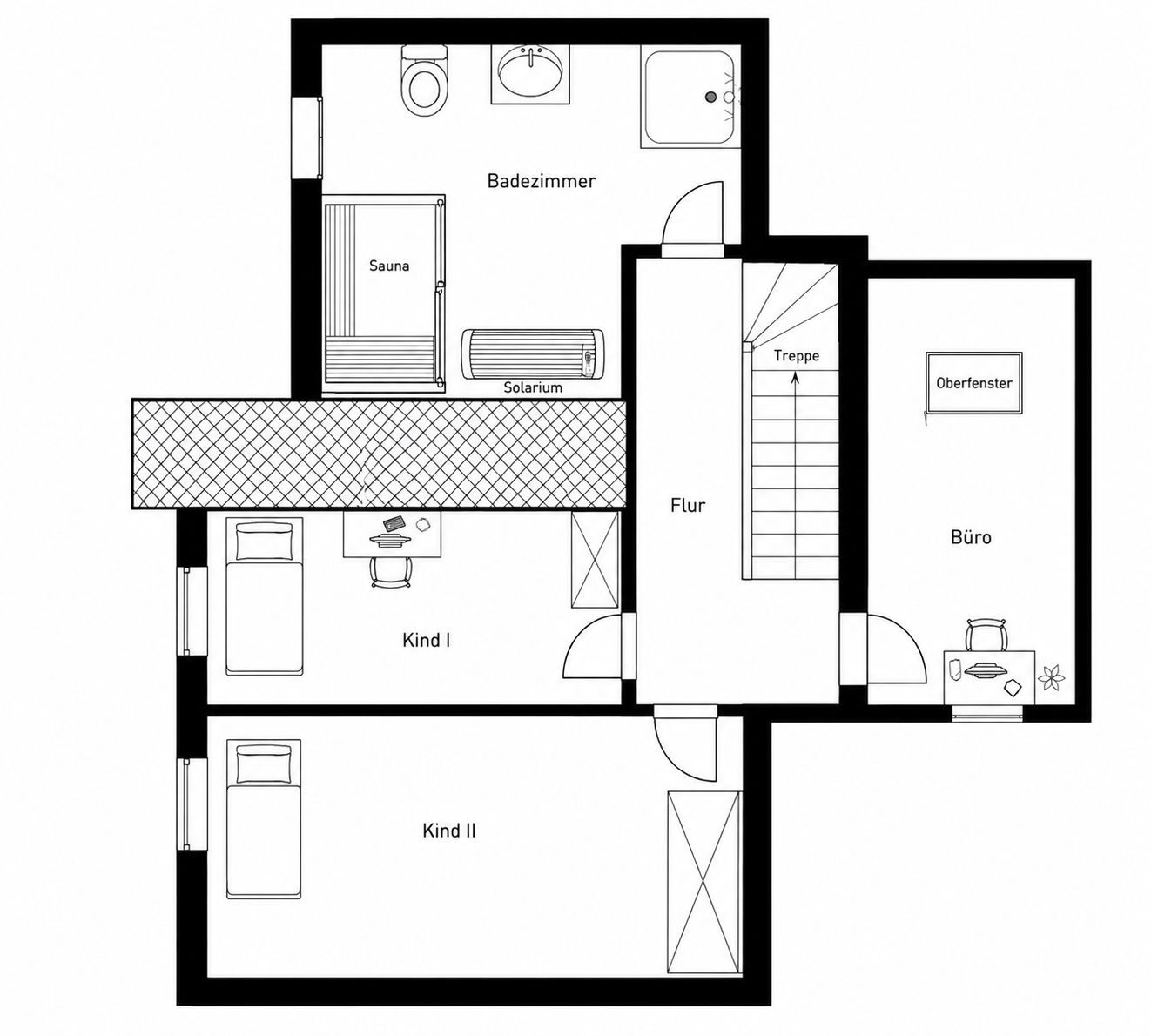 Grundriss Dacgeschooss