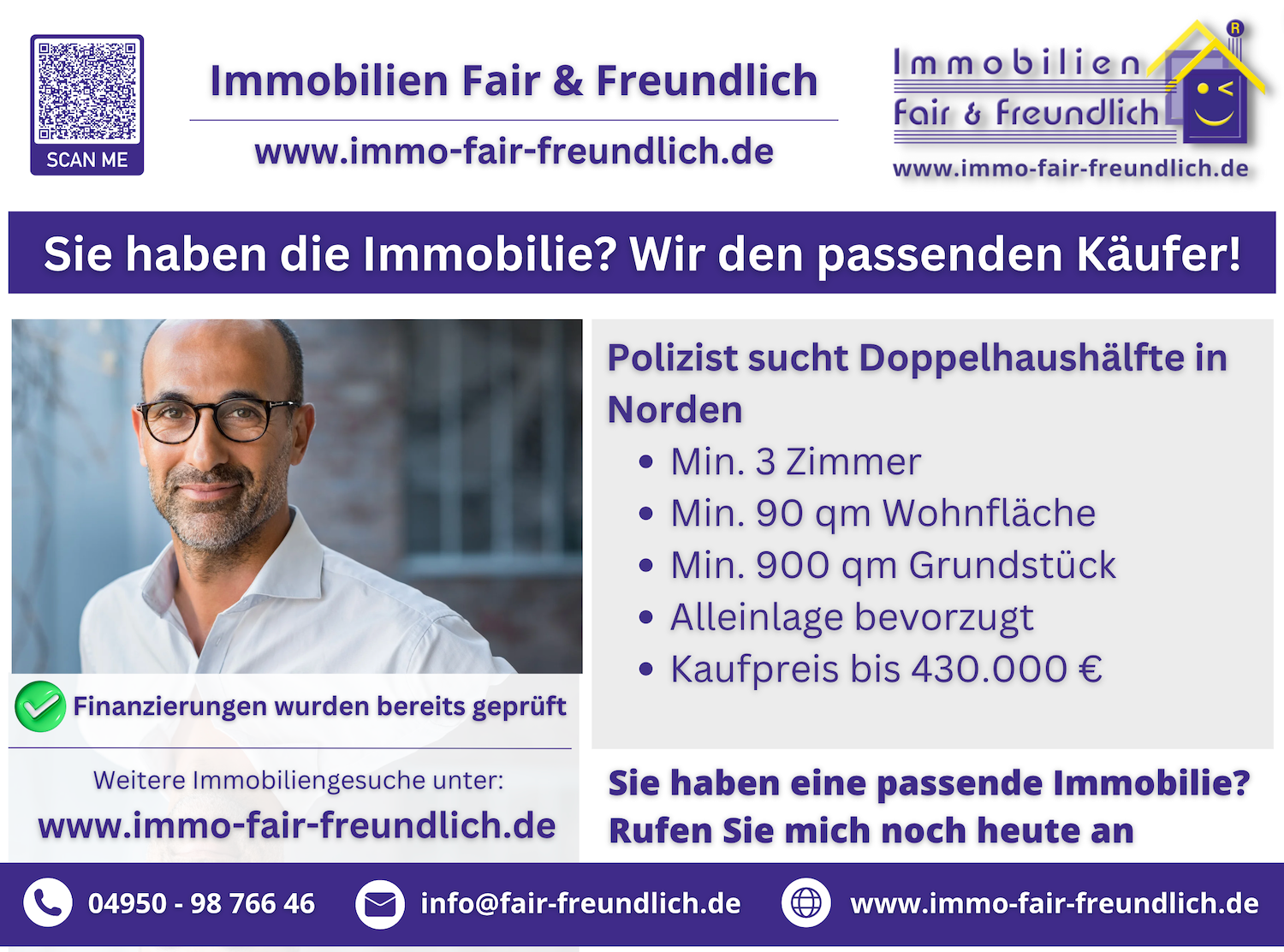 Haus und Immobilie gesucht in Ostfriesland Immobiliengesuch