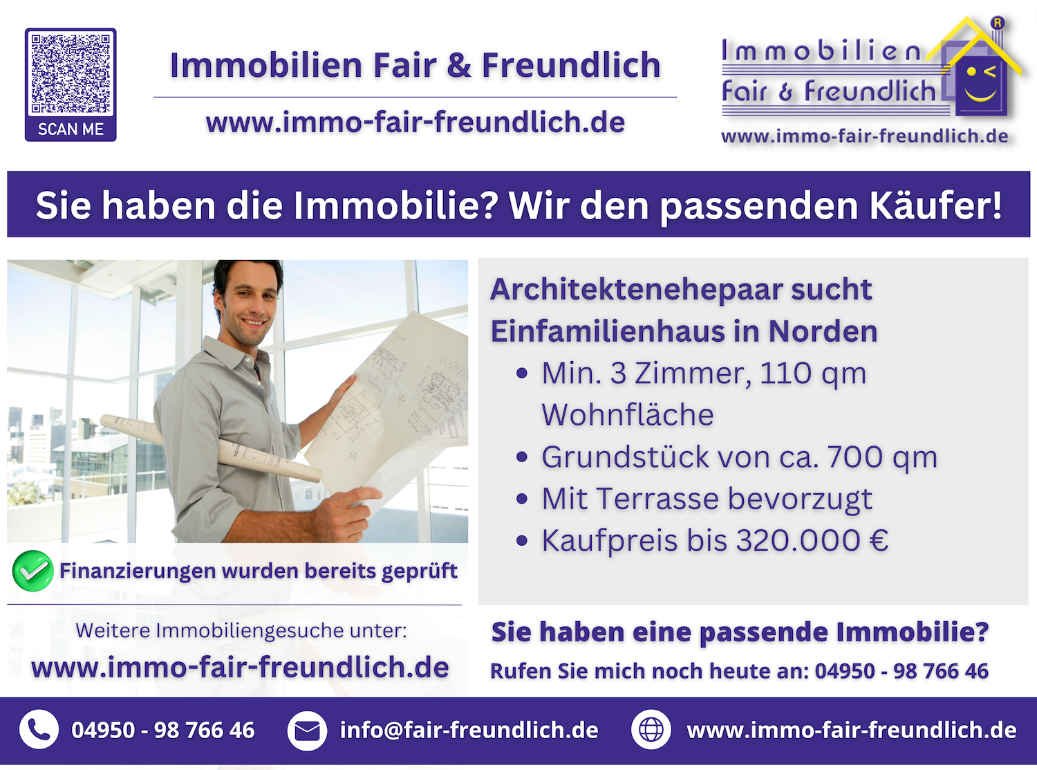 Haus und Immobilie gesucht in Ostfriesland Immobiliengesuch