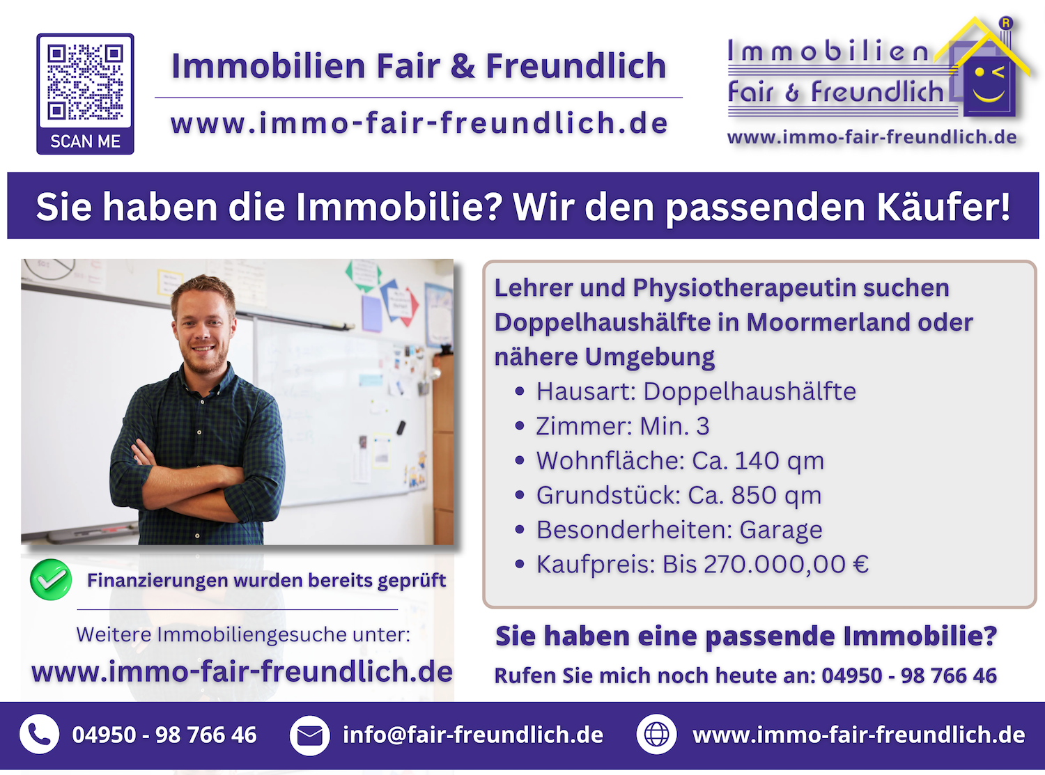 Haus und Immobilie gesucht in Ostfriesland Immobiliengesuch