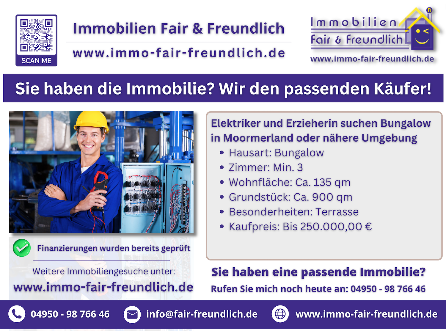 Haus und Immobilie gesucht in Ostfriesland Immobiliengesuch
