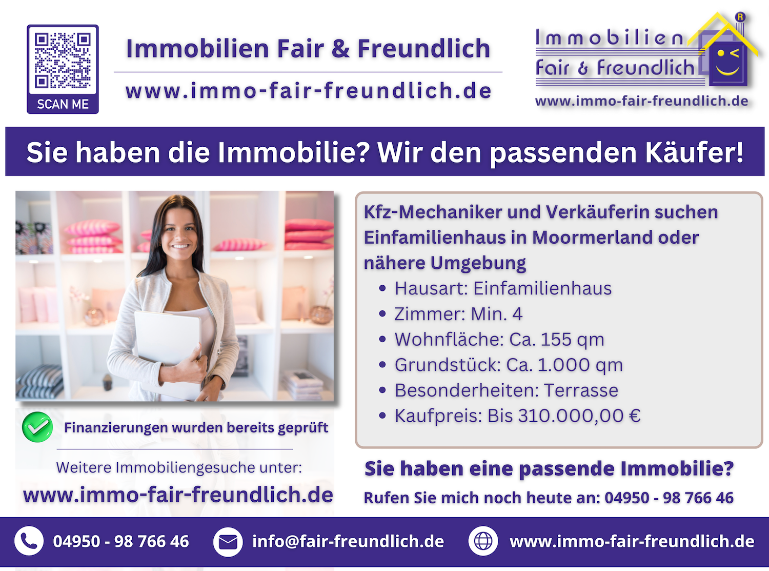 Haus und Immobilie gesucht in Ostfriesland Immobiliengesuch