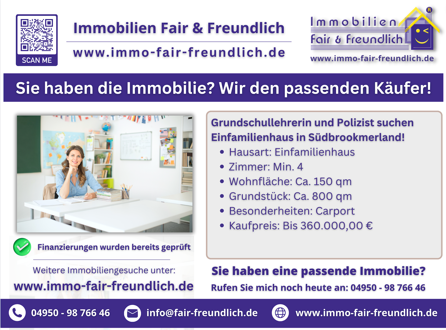 Haus und Immobilie gesucht in Ostfriesland Immobiliengesuch