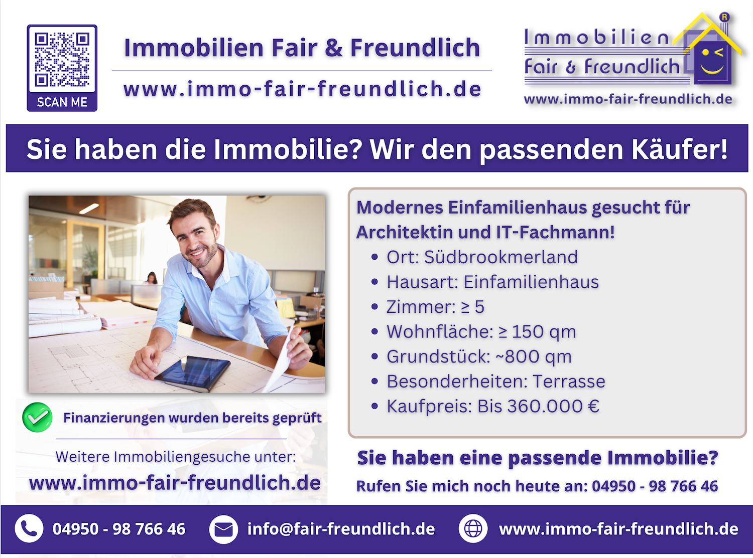 Haus und Immobilie gesucht in Ostfriesland Immobiliengesuch