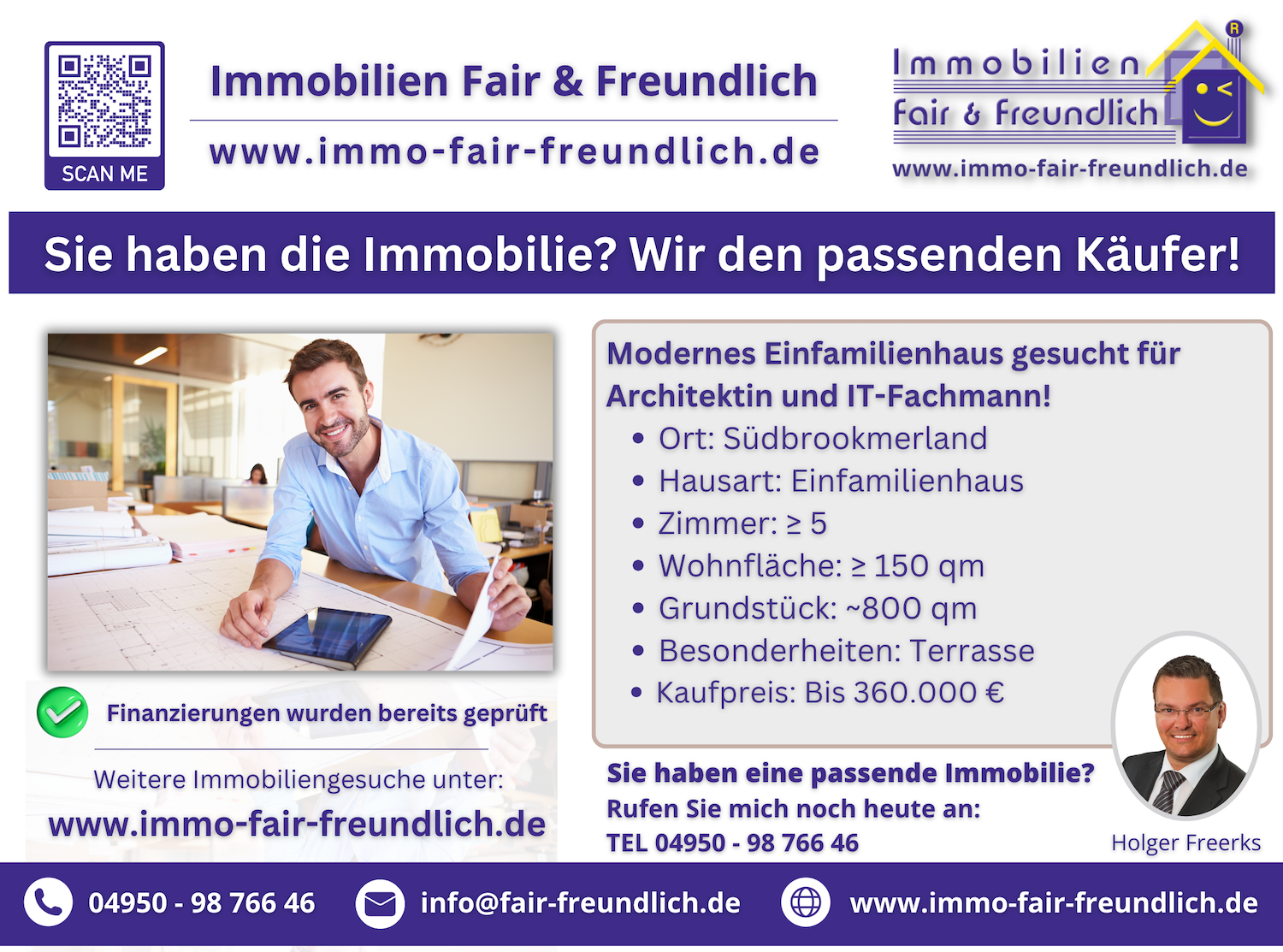 Haus und Immobilie gesucht in Ostfriesland Immobiliengesuch