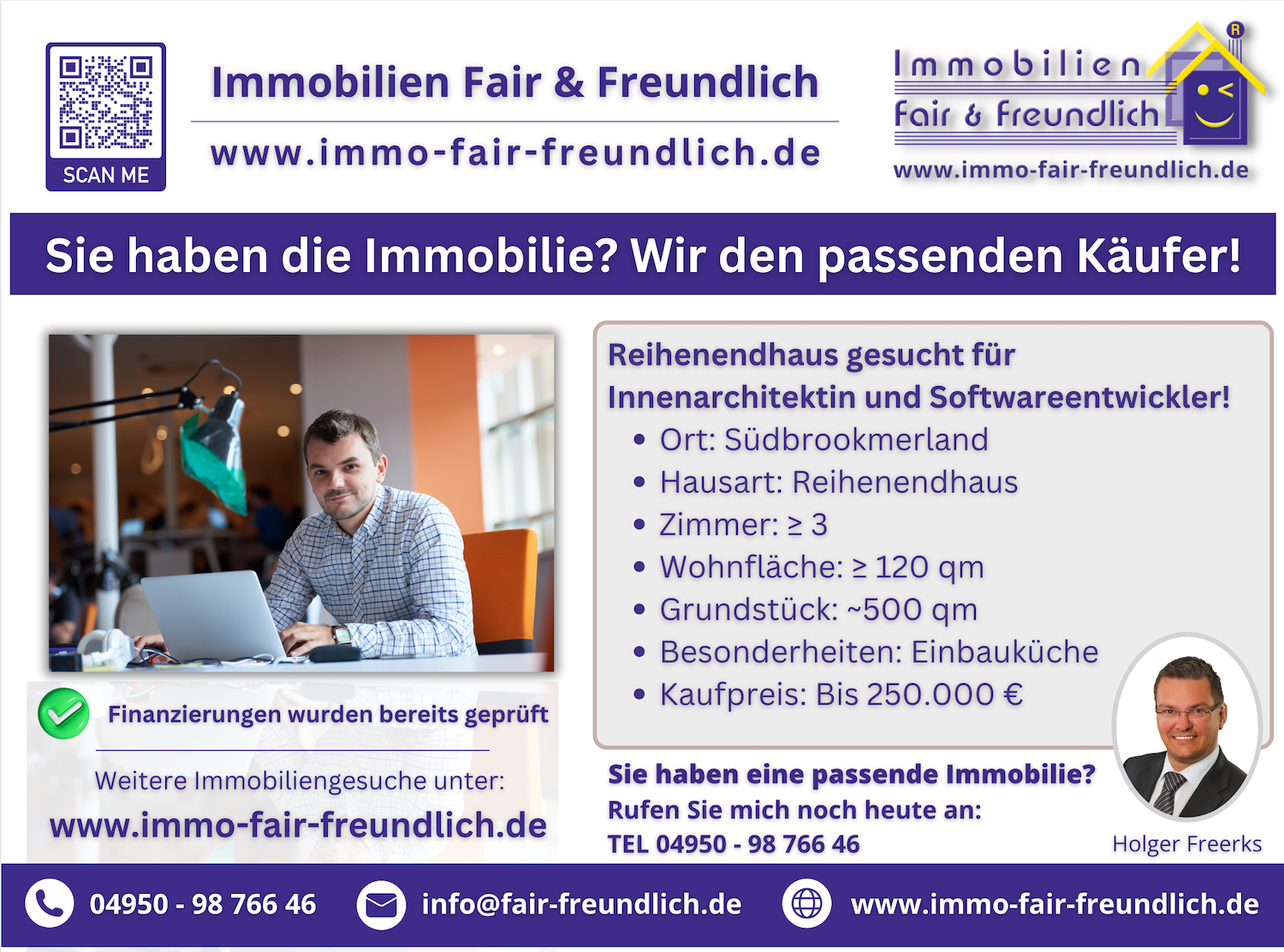 Haus und Immobilie gesucht in Ostfriesland Immobiliengesuch