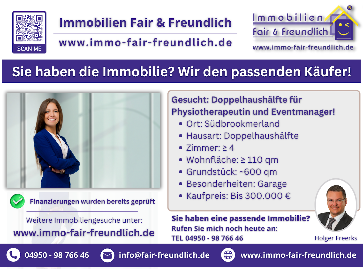 Haus und Immobilie gesucht in Ostfriesland Immobiliengesuch