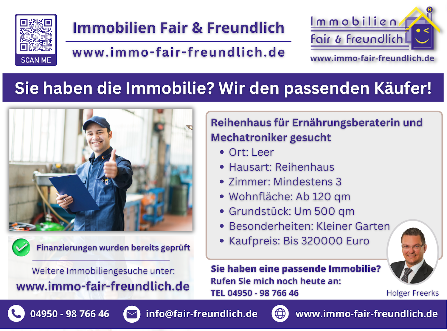 Haus und Immobilie gesucht in Ostfriesland Immobiliengesuch