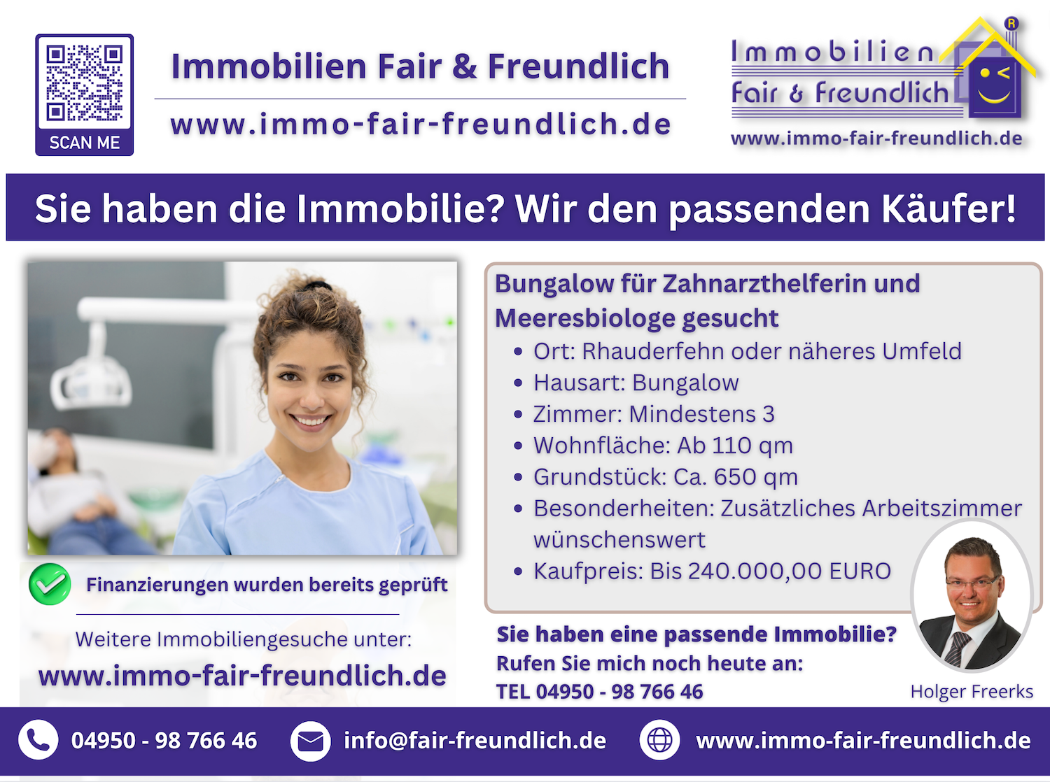 Haus und Immobilie gesucht in Ostfriesland Immobiliengesuch