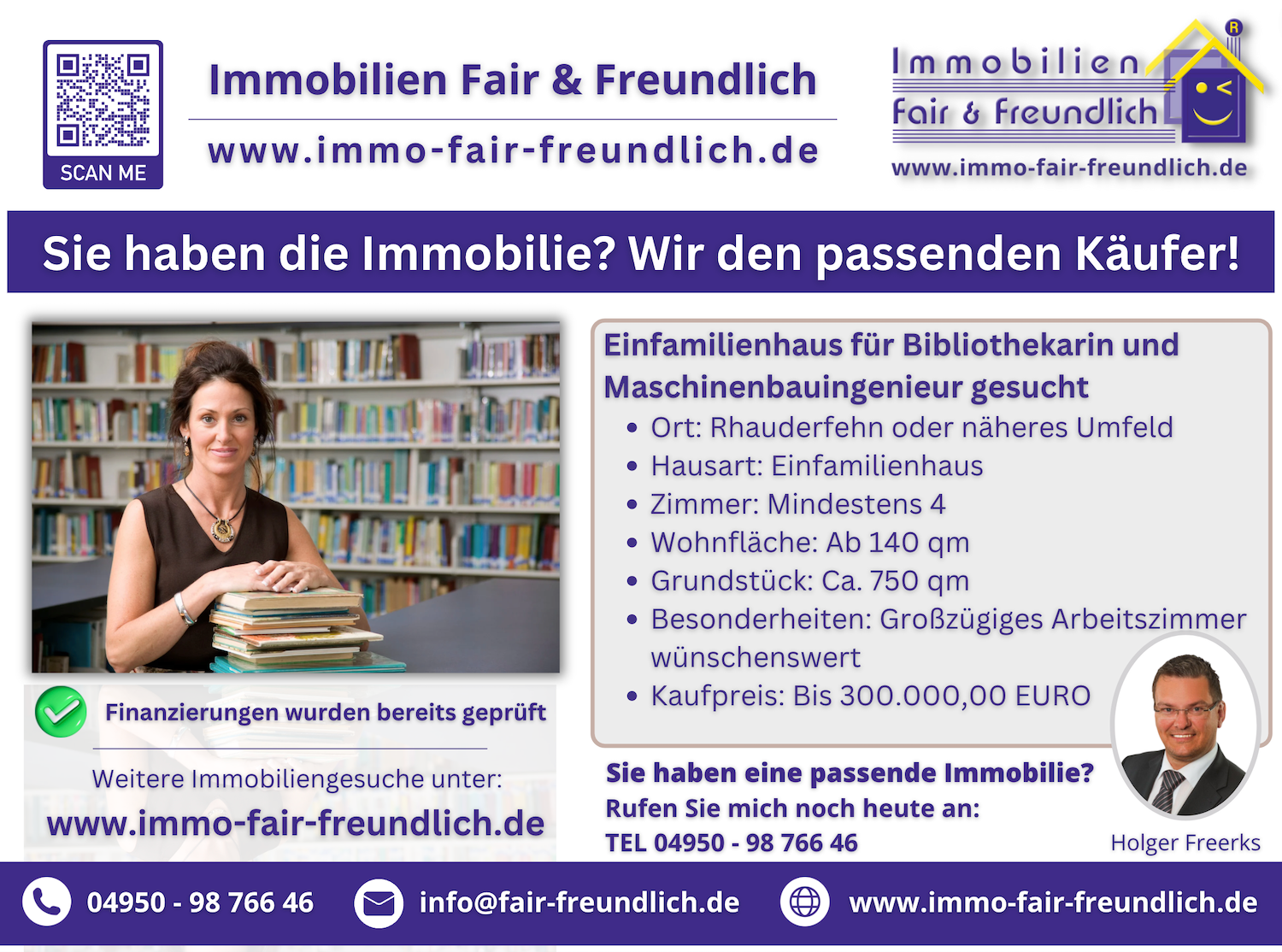 Haus und Immobilie gesucht in Ostfriesland Immobiliengesuch