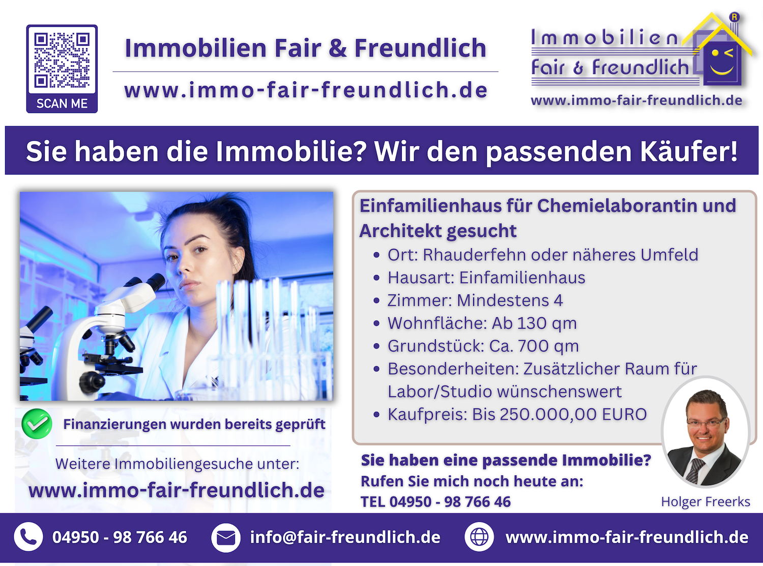 Haus und Immobilie gesucht in Ostfriesland Immobiliengesuch