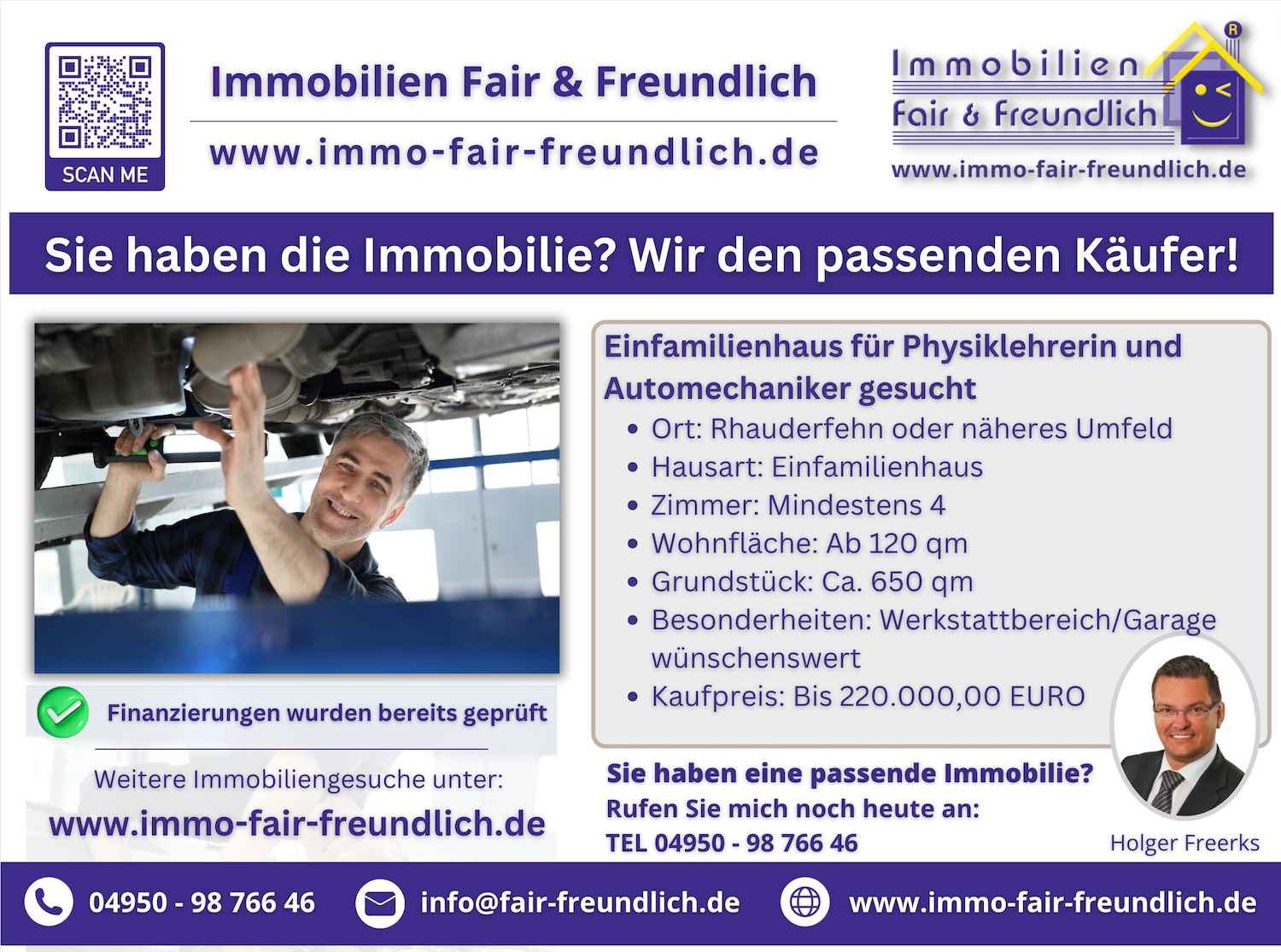 Haus und Immobilie gesucht in Ostfriesland Immobiliengesuch