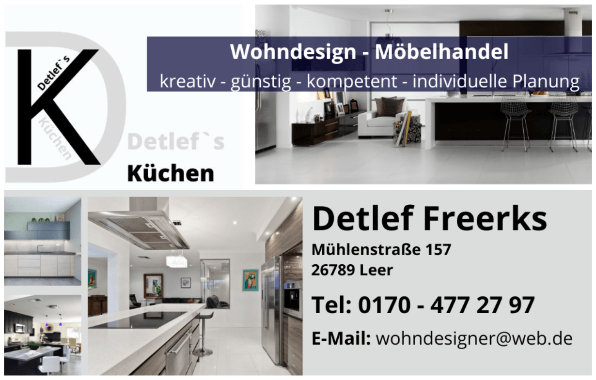 Küchen in Ostfriesland - Detlef Freerks