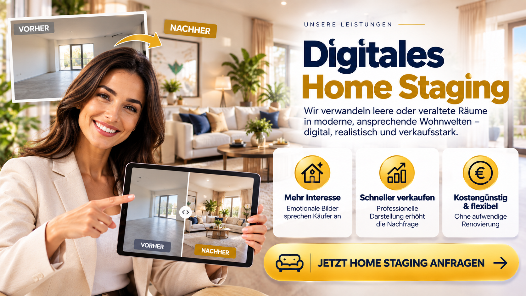 Digitales Home Staging