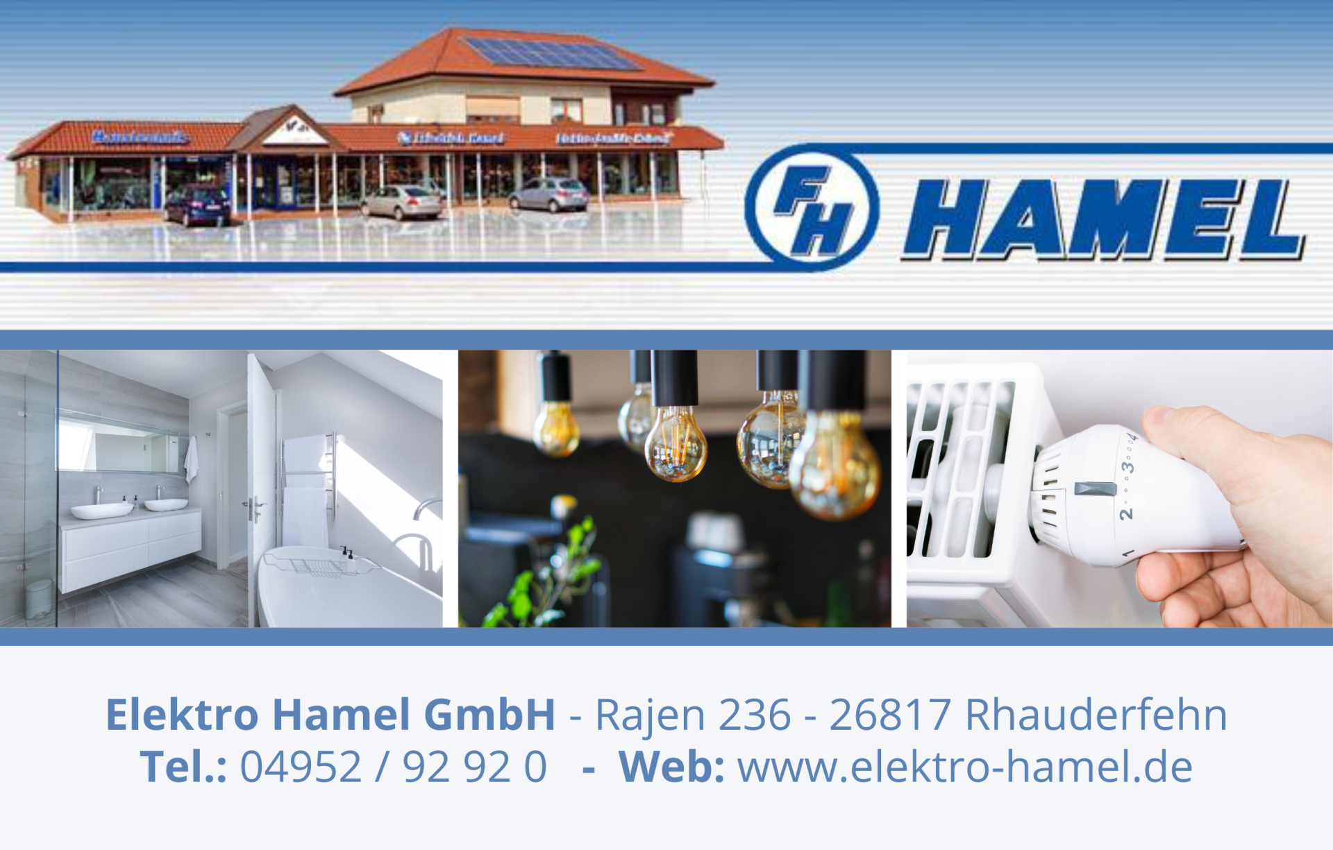 Hamel - Elektrotechnik Sanitärtechnik Heiztechnik