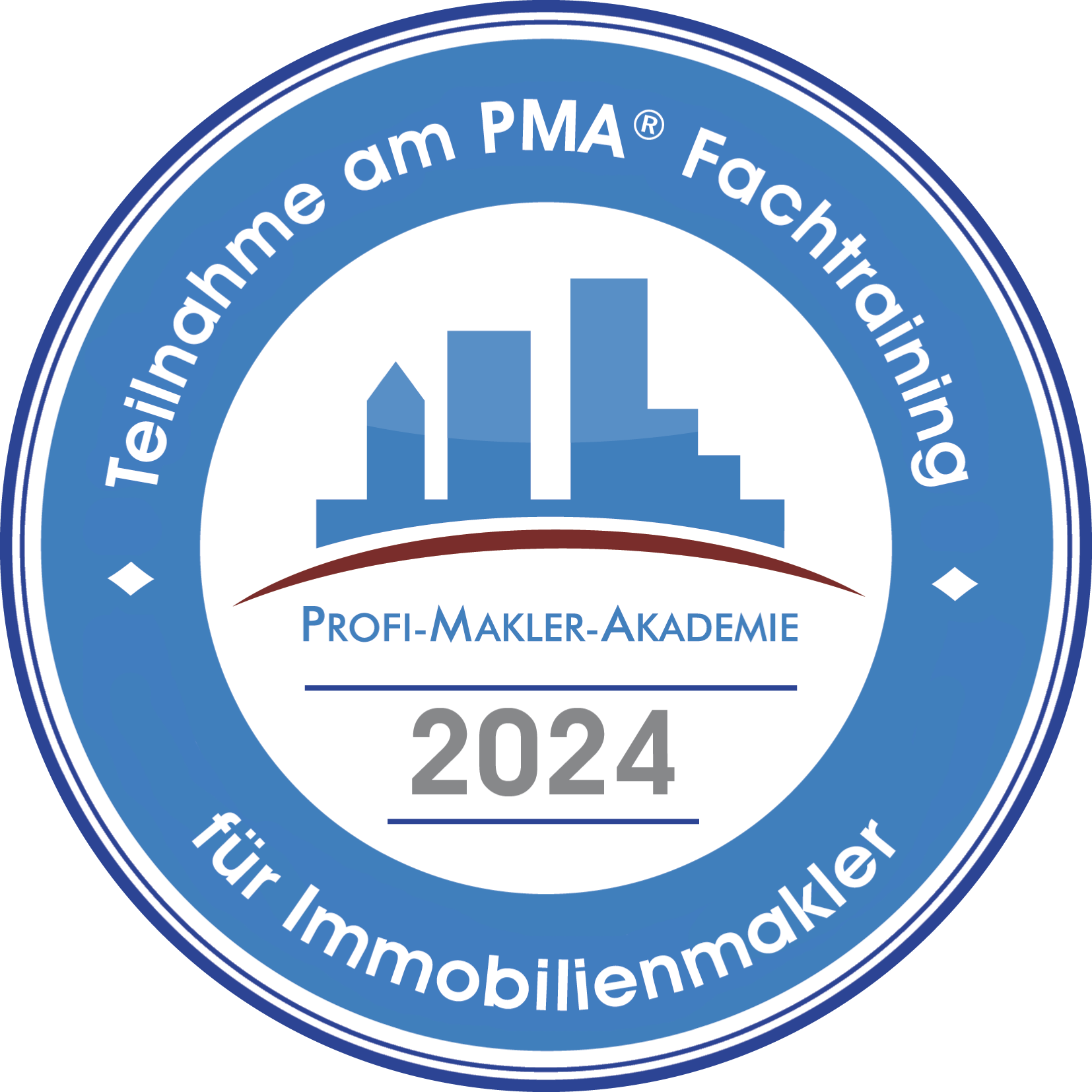 Teilnahme am PMA-Fachtraining für Immobilienmakler 2024