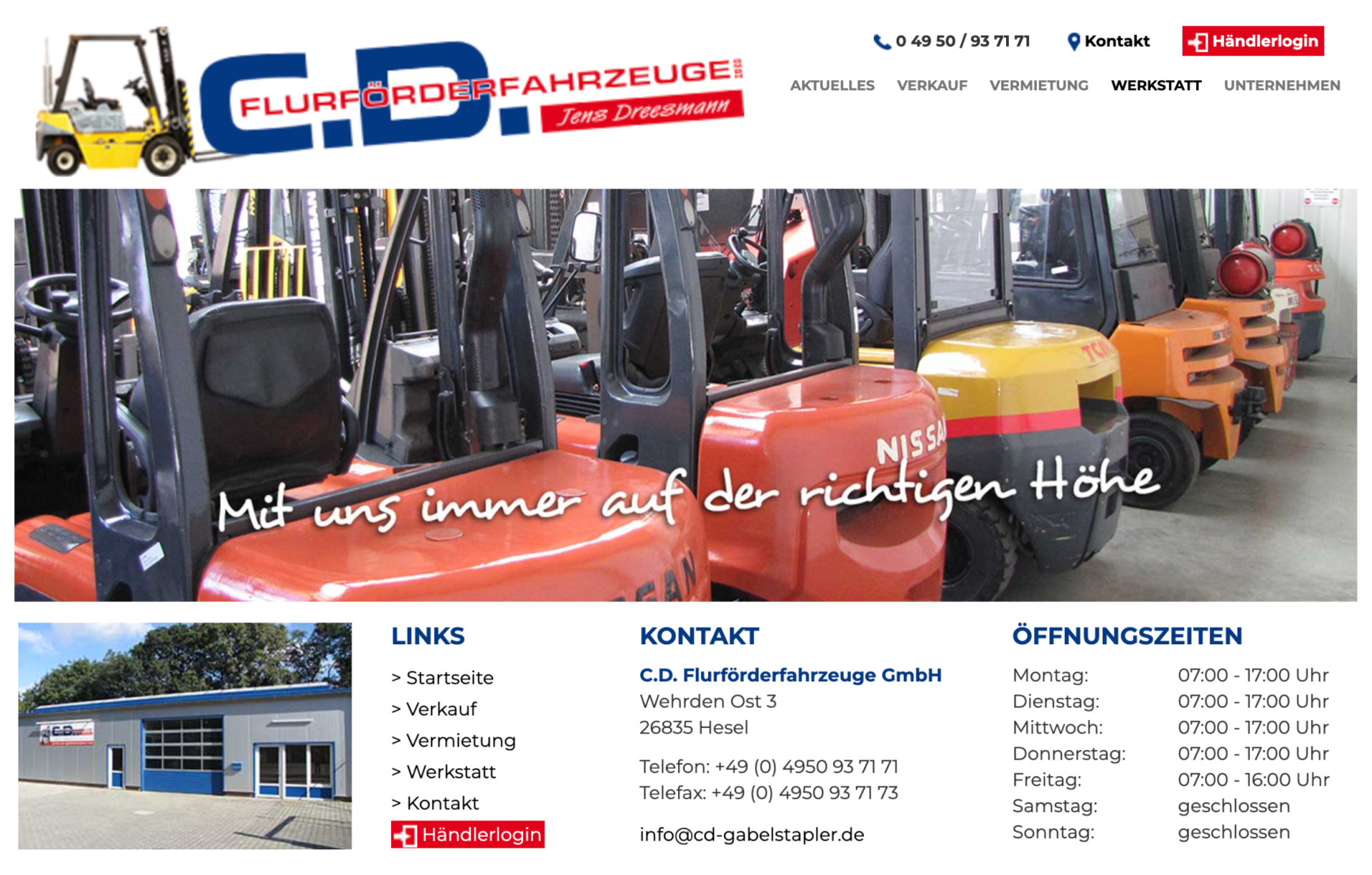 C.D. Flurförderfahrzeuge in Hesel