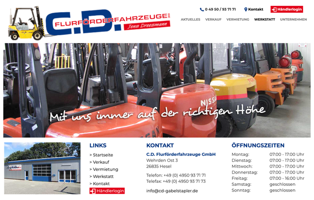 C.D. Flurförderfahrzeuge in Hesel