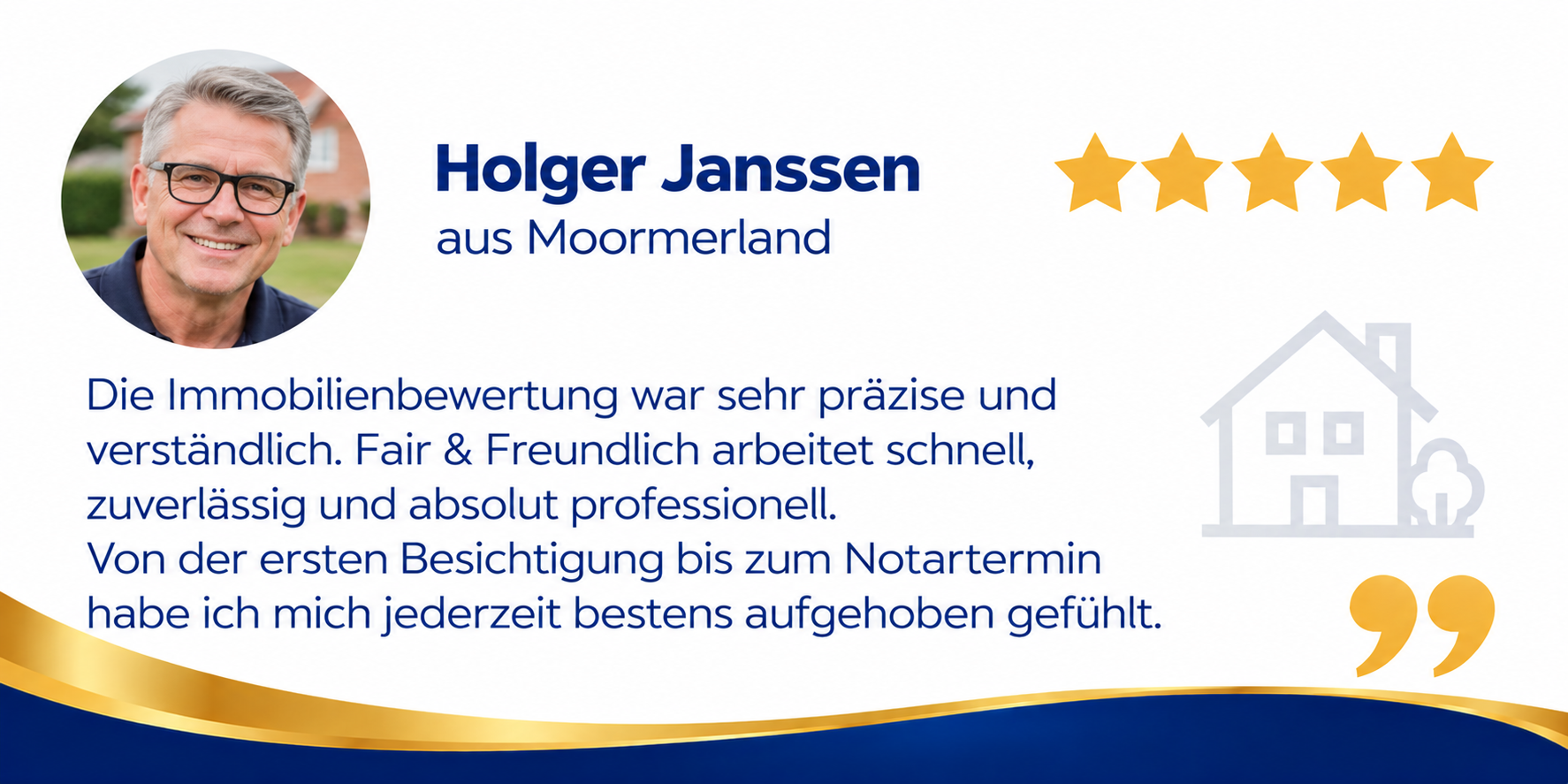 Weitere Kundenstimme zu Immobilien Fair & Freundlich, Grafik 8 von 10