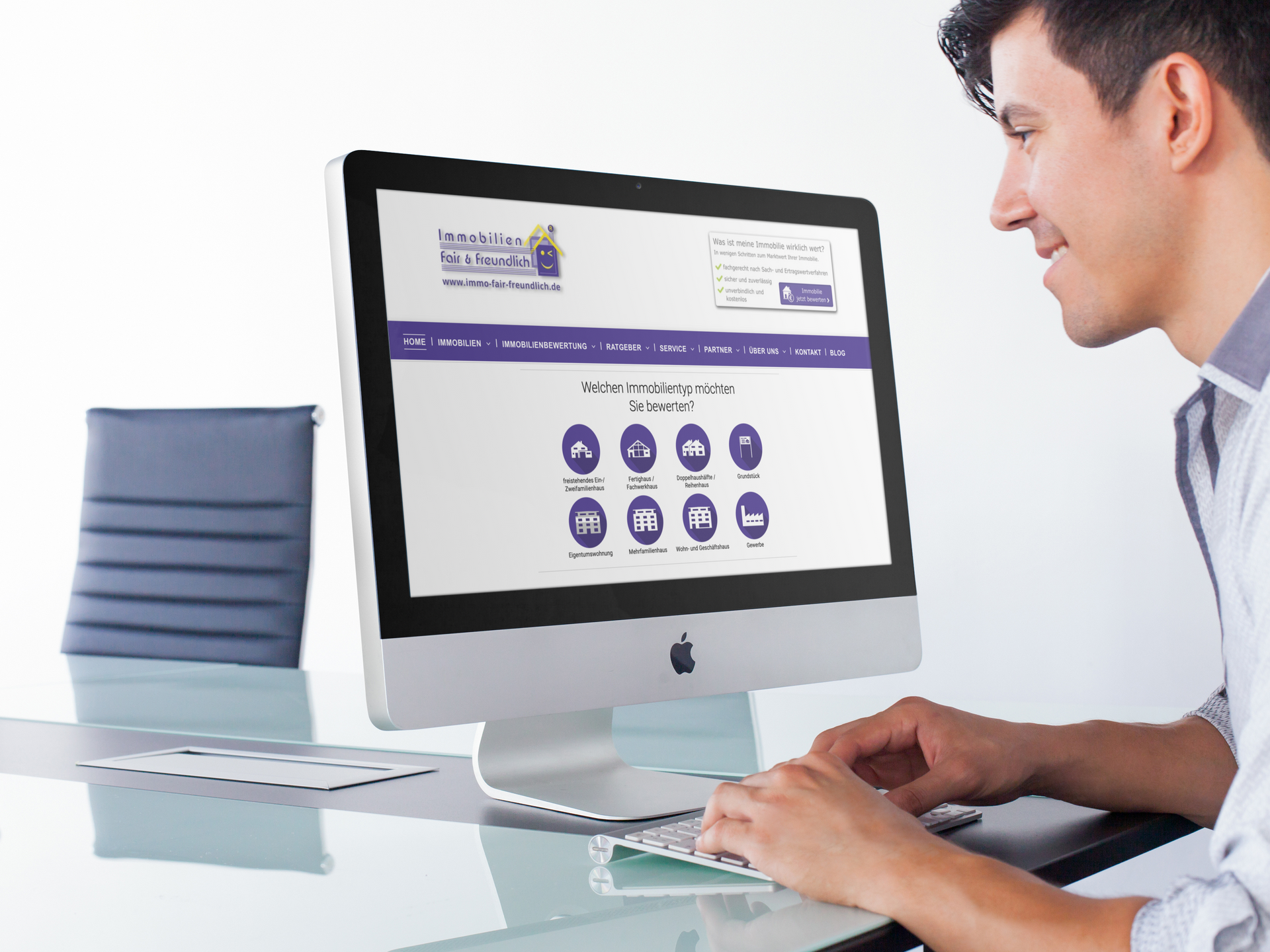 Kostenlose online Immobilienbewertung