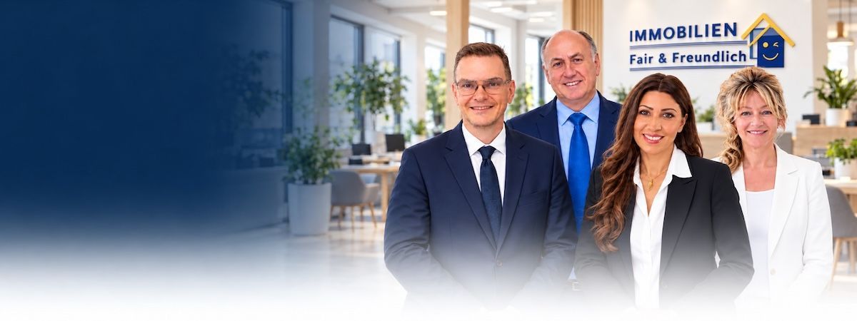 Das Team von Immobilien Fair & Freundlich – Deine Ansprechpartner rund um Immobilien in Ostfriesland