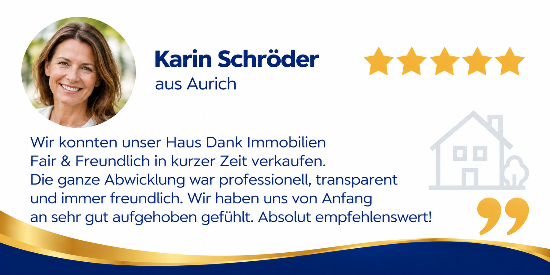 Weitere Kundenstimme zu Immobilien Fair & Freundlich, Grafik 7 von 10